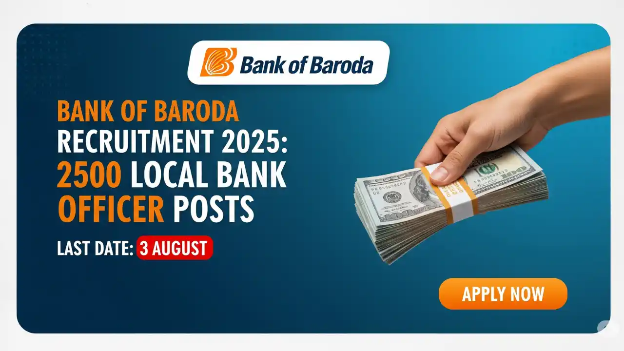 बैंक ऑफ बड़ौदा भर्ती 2025